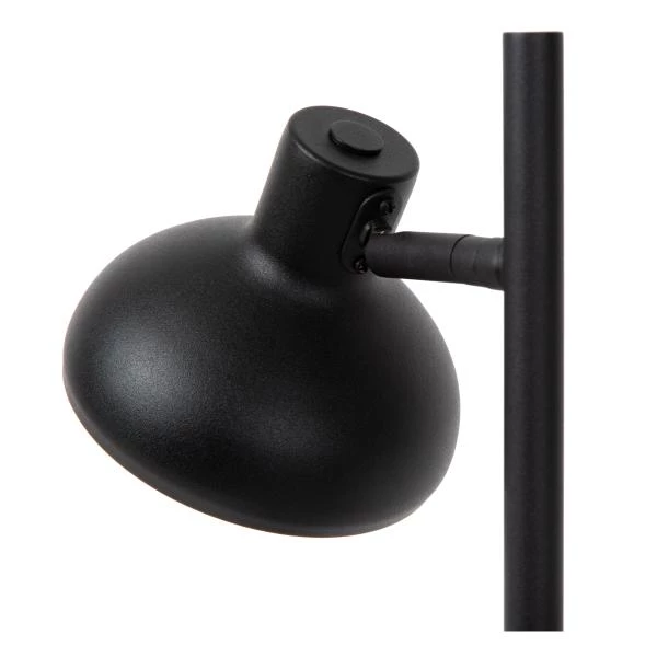 Lucide SENSAS - Lámpara de escritorio - Ø 18 cm - 1xGU10 (ES111) - Negro - detalle 3